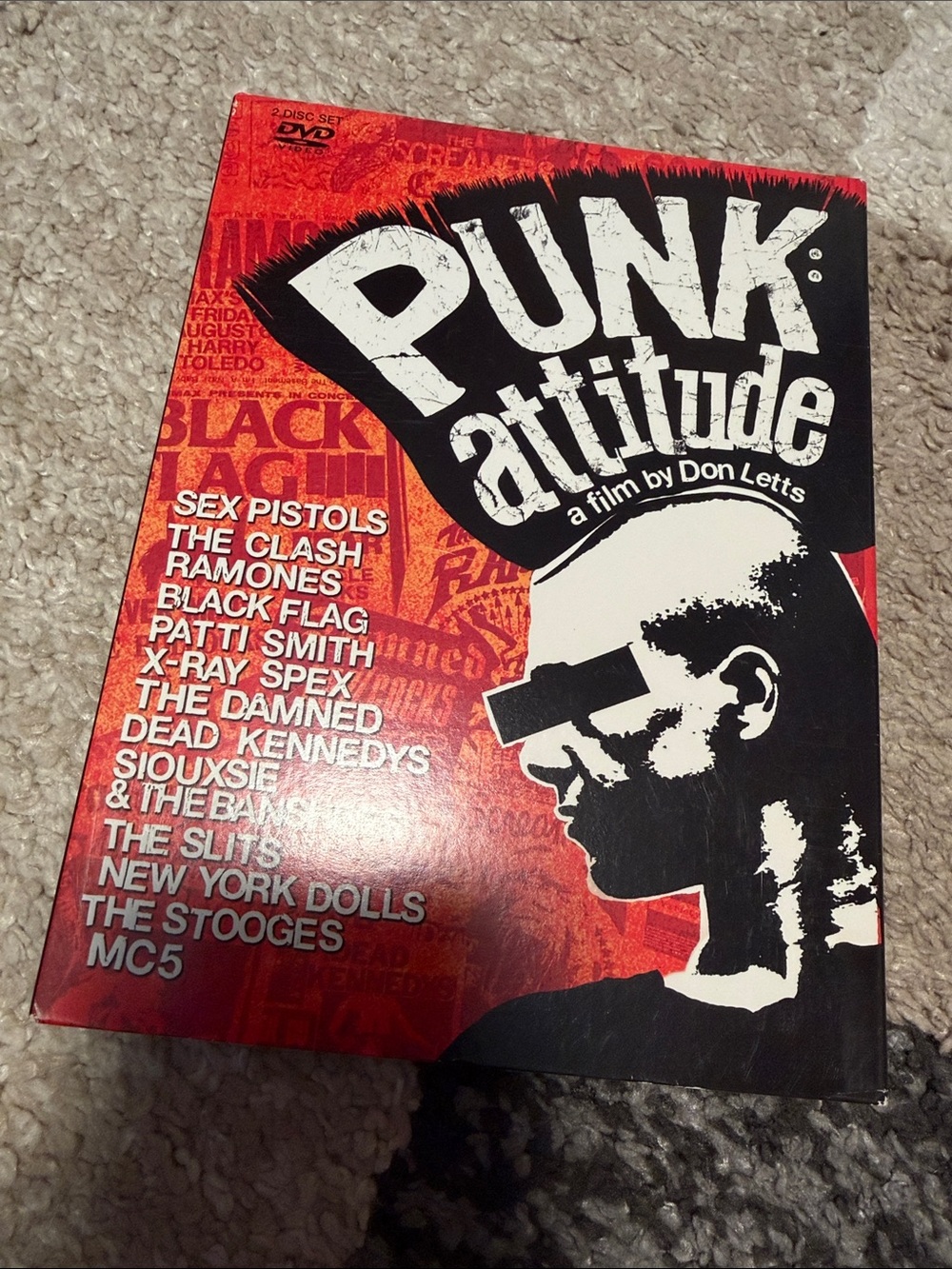 Punk Attitude, a film by Don Letts DVD (2 piece set), EUC!